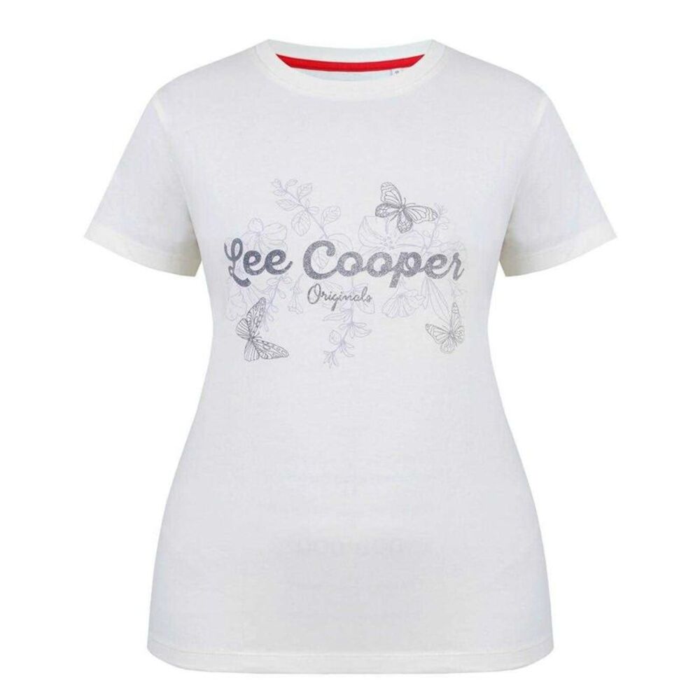 Lee Cooper Womens/Ladies Classic T-Shirt / Cream